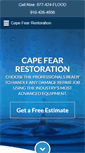 Mobile Screenshot of capefearrestoration.com